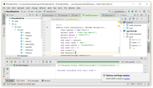Отчёт от 4004 за MVC шаблон / MVC - PhoneBook - UserSQLTest - Select