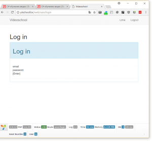 Отчёт от 4004 за Yii2 / Logout - Выход из лабиринта
