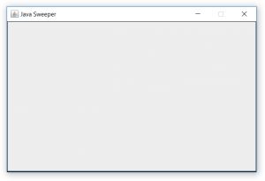 Отчёт от 4004 за Java Sweeper / Пустая панель