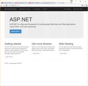 Отчёт от 4004 за Инфобизнес / Подготовка Visual Studio ASP.NET