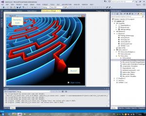 Отчёт от 4293 за Демо игры / Лабиринт 2D - меню