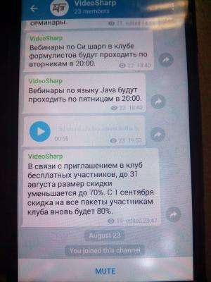 Отчёт от 4395 за Демо софт / Вам телеграмма!