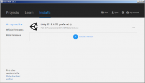 Отчёт от 4423 за Шахматы по сети / Доска. Установка Unity 3D