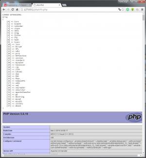 Отчёт от 4467 за Интернет-магазин / Установка EasyPHP