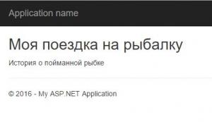 Отчёт от 4591 за Базовый ASP.ект / Создание модели Story