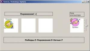 Отчёт от 4606 за Демо игры / Камень ножницы бумага