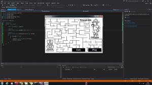 Отчёт от 4676 за Демо игры / Лабиринт 2D - меню