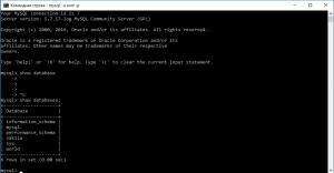 Отчёт от 4732 за БД - Управление гостиницей / Установка сервера MySQL