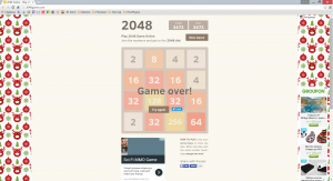 Отчёт от 4780 за Микроигры / 2048 - Учимся играть