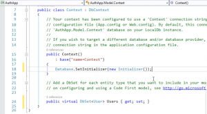 Отчёт от 4805 за Entity Framework / Подключение БД по методу CodeFirst