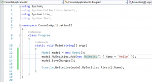 Отчёт от 4805 за Entity Framework / Использование MySQL