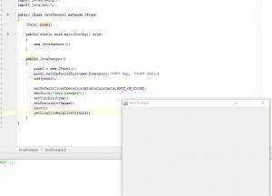 Отчёт от 5081 за Java Sweeper / Пустая панель