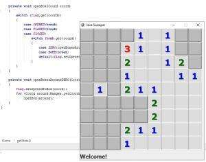 Отчёт от 5081 за Java Sweeper / Нулевая рекурсия