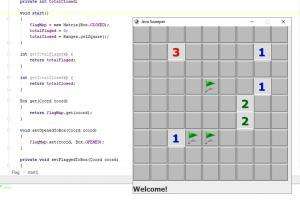 Отчёт от 5081 за Java Sweeper / Учёт зарытых флагов