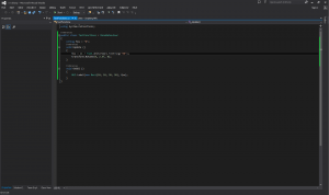 Отчёт от 5265 за Unity 3D / Первая сцена