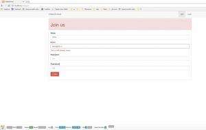 Отчёт от 5286 за Yii2 / IfEmailUsed - Почта закрыта