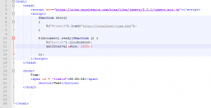 Отчёт от 5394 за Знакомство с jQuery / jQuery - AJAX - Load