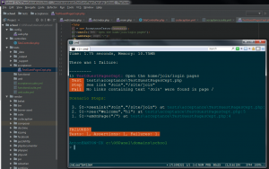 Отчёт от 5394 за Yii2 / Codeception - Пошаговое тестирование