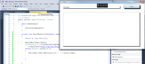 Отчёт от 5394 за API поиска работы / Переезжаем на WPF