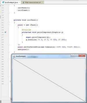 Отчёт от 5485 за Java Sweeper / Метод рисования