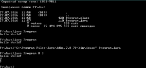 Отчёт от 5489 за J1. Запуск / START - Платформа Java