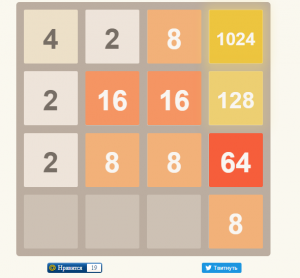 Отчёт от 5565 за Микроигры / 2048 - Учимся играть