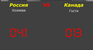 Отчёт от 5566 за Нанософт / Баскетбольное табло