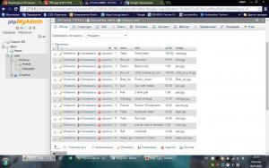 Отчёт от 5567 за Интернет-магазин / phpMyAdmin