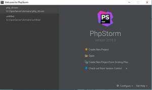 Отчёт от 5649 за PHP Driver / Установка PhpStorm