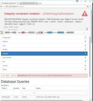 Отчёт от 5649 за Yii2 / UserRecord - Очень активная модель