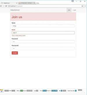 Отчёт от 5649 за Yii2 / IfEmailUsed - Почта закрыта