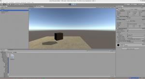 Отчёт от 5649 за Unity 3D / Первая сцена