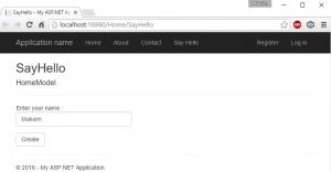 Отчёт от 5649 за Базовый ASP.ект / Мы начинаем ASP.NET с MVC