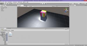 Отчёт от 6106 за Unity 3D / Первая сцена