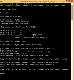 Отчёт от 6195 за Базовый ASP.ект / Установка сервера MySQL