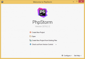Отчёт от 6203 за PHP Driver / Установка PhpStorm