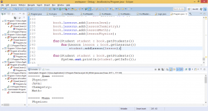 Отчёт от 6203 за Java Book / База - Список лекций