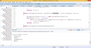Отчёт от 6203 за Java Book / База - Список оценок