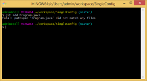 Отчёт от 6203 за Singleton / Singleton - Config - Git init