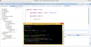 Отчёт от 6203 за Singleton / Singleton - Timer - Pattern Design