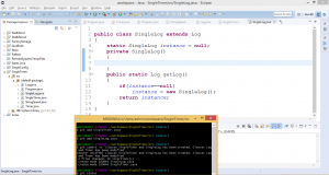 Отчёт от 6203 за Singleton / Singleton - Timer - Log class