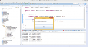 Отчёт от 6203 за MVC шаблон / MVC - Counter - ControllerDuplex