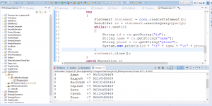 Отчёт от 6203 за База SQLite / SQLite - Select