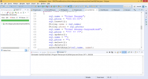 Отчёт от 6203 за MVC шаблон / MVC - PhoneBook - UserSQLTest - Slashes