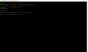 Отчёт от 6203 за Система Git / git init