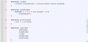 Отчёт от 6203 за Игры на JavaScript / Гонка - Массив боксиков