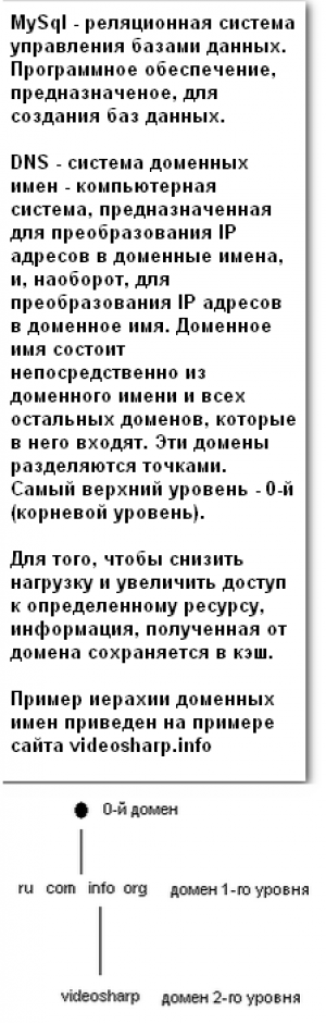 Отчёт от 6203 за Tinklavimas / Термины сайтостроения