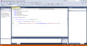Отчёт от 6203 за Инфобизнес / Подготовка Visual Studio ASP.NET