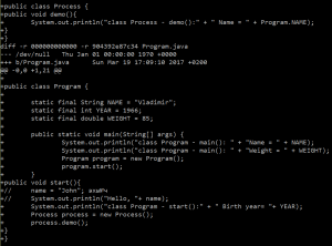 Отчёт от 6391 за Singleton / Singleton - Config - Git default
