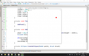 Отчёт от 6401 за Простой WPF  / WPF. Простая змейка. Таймер для еды.